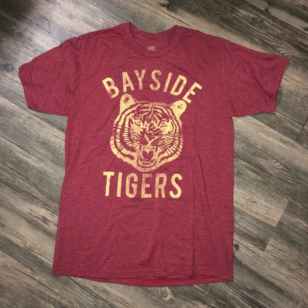 saved by the bell bayside tigers t shirt